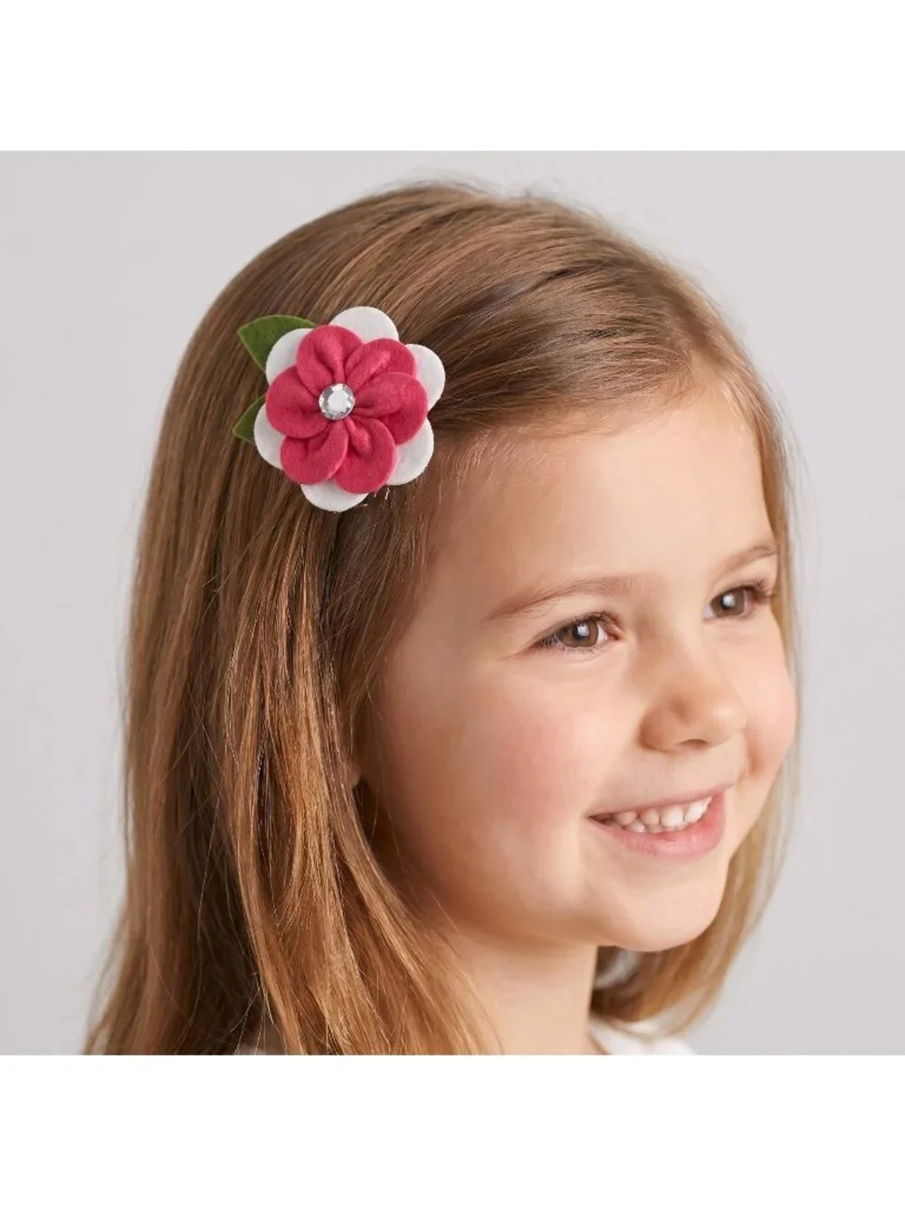 Gymboree Fall For Autumn Gem Flower Corsage Hair Clip 3 4 5 6 7 8 9 10 11 12 NWT
